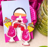 Cocktail Hour Handmade Earrings